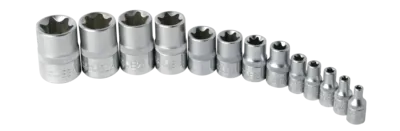 Sunex SUN-9911B Ensemble de 13 douilles torx à prises assorties