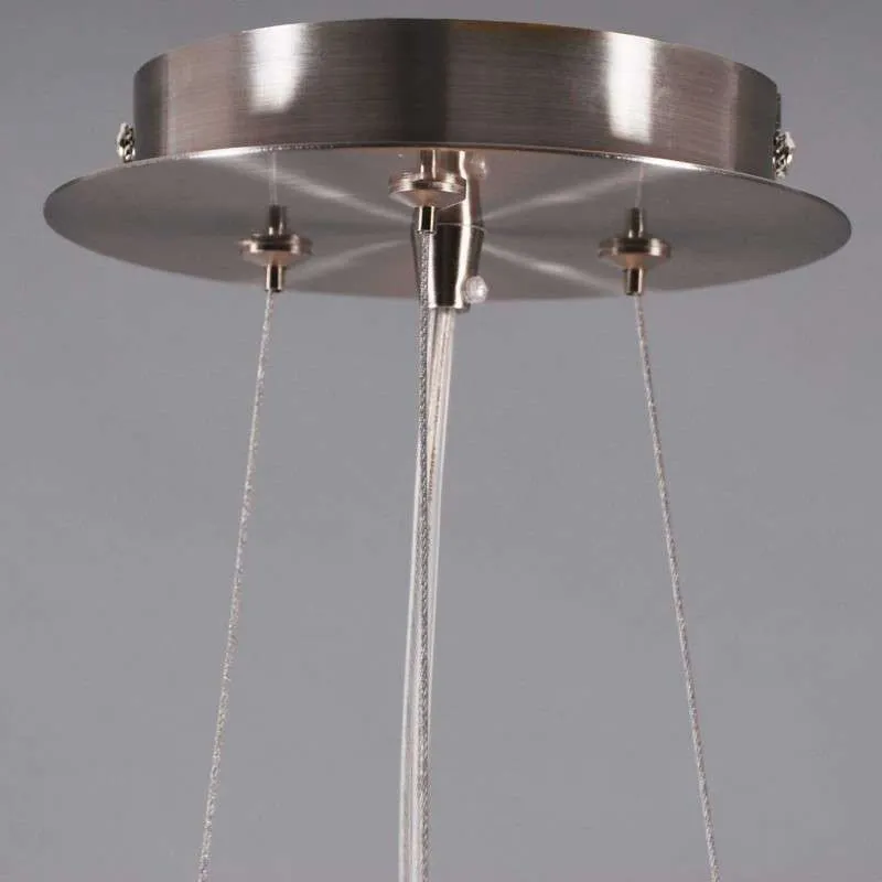 Suspension Drum rond 60cm blanc écru