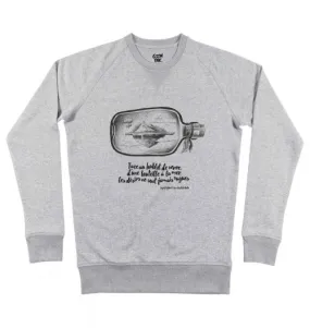 Sweat Dessin Bouteille A La Mer | Grafitee
