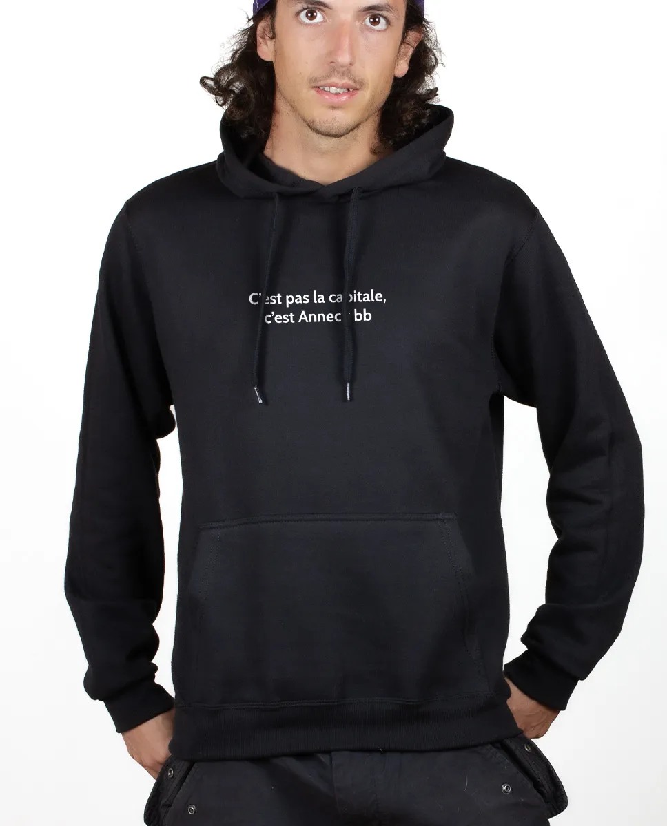 SWEAT HOMME : C'EST PAS LA CAPITALE, C'EST ANNECY BB - Les Savoyards