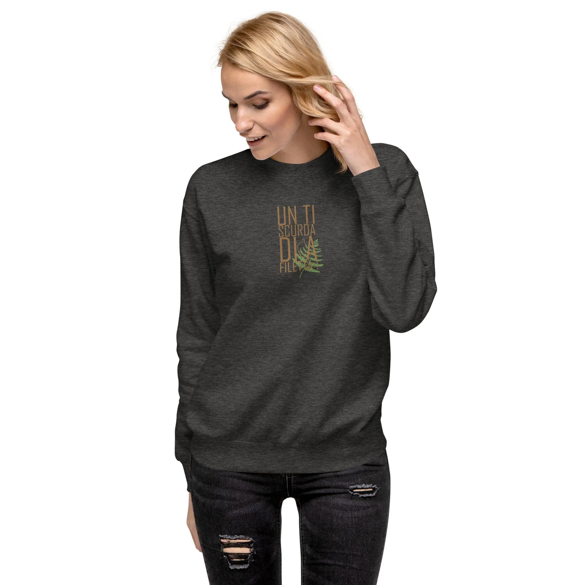 Sweatshirt premium Brodé A Filetta