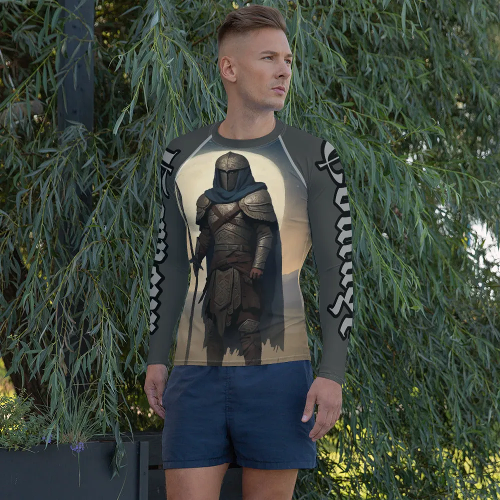 T-shirt de Compression pour Homme Courage Honneur
