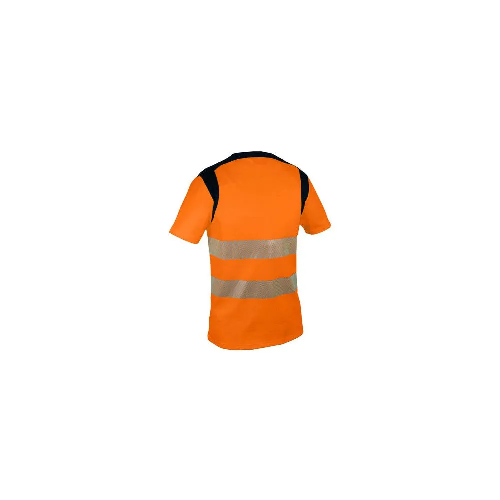 T-shirt haute visibilité orange à manches courtes Suco