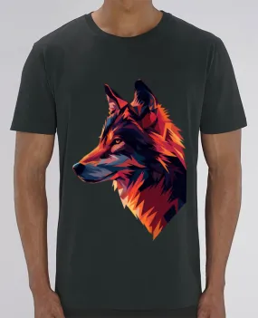 T-Shirt Illustration de Loup stylisé par KronoArt