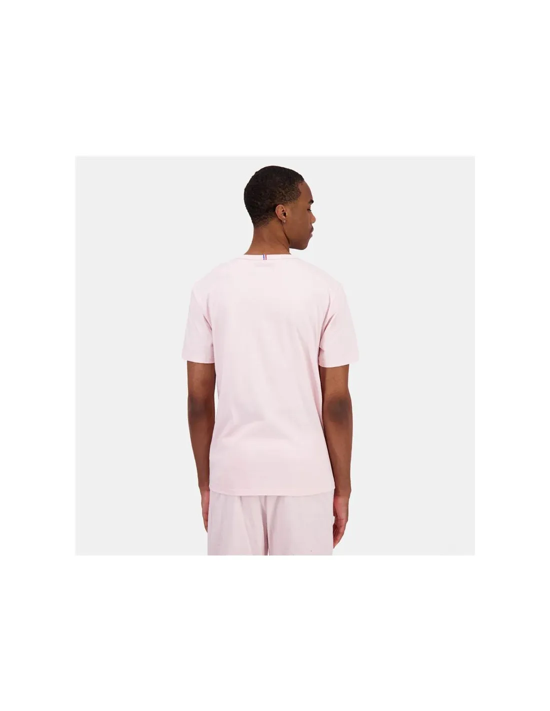 T-shirt Le Coq Sportif Homme Monochrome N°3 Rose