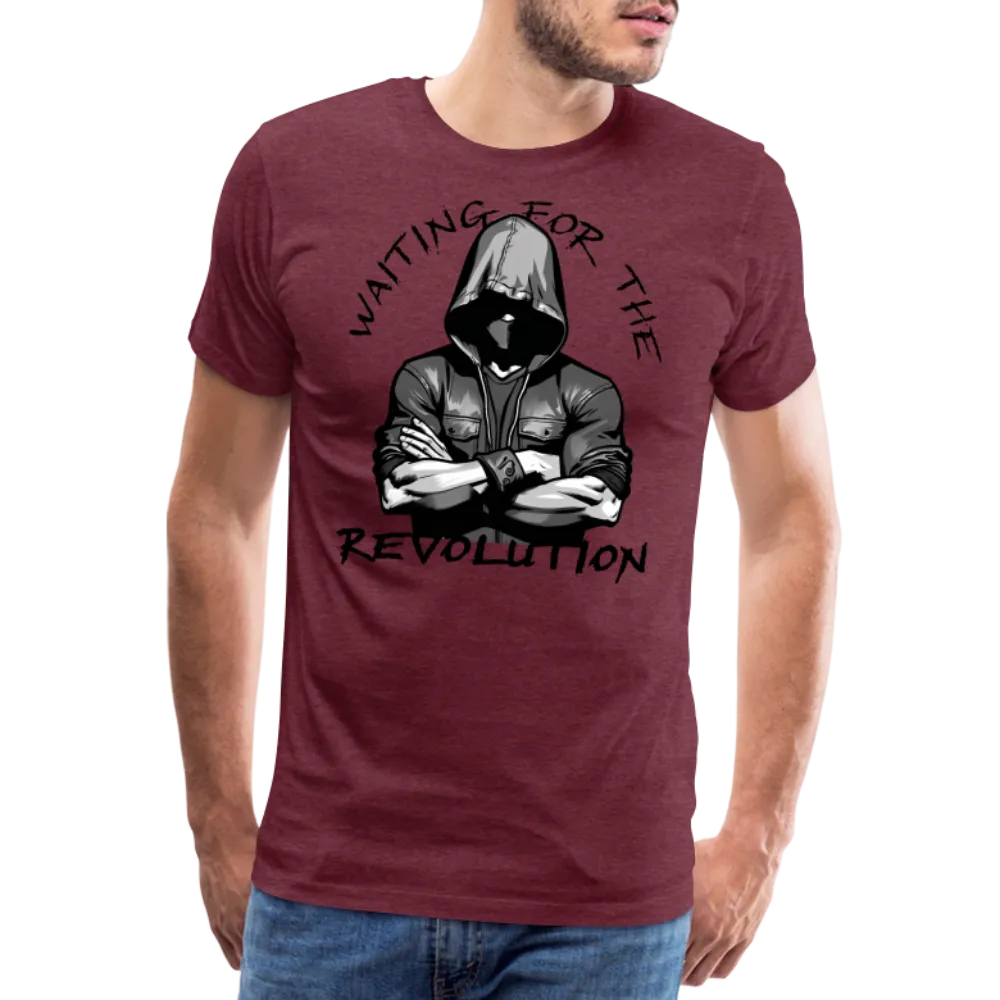 T-shirt Premium Homme Waiting for the revolution