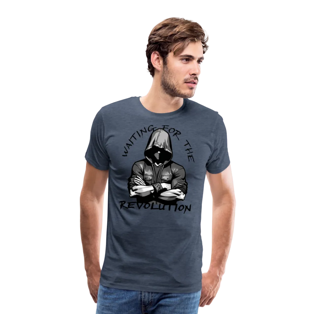 T-shirt Premium Homme Waiting for the revolution