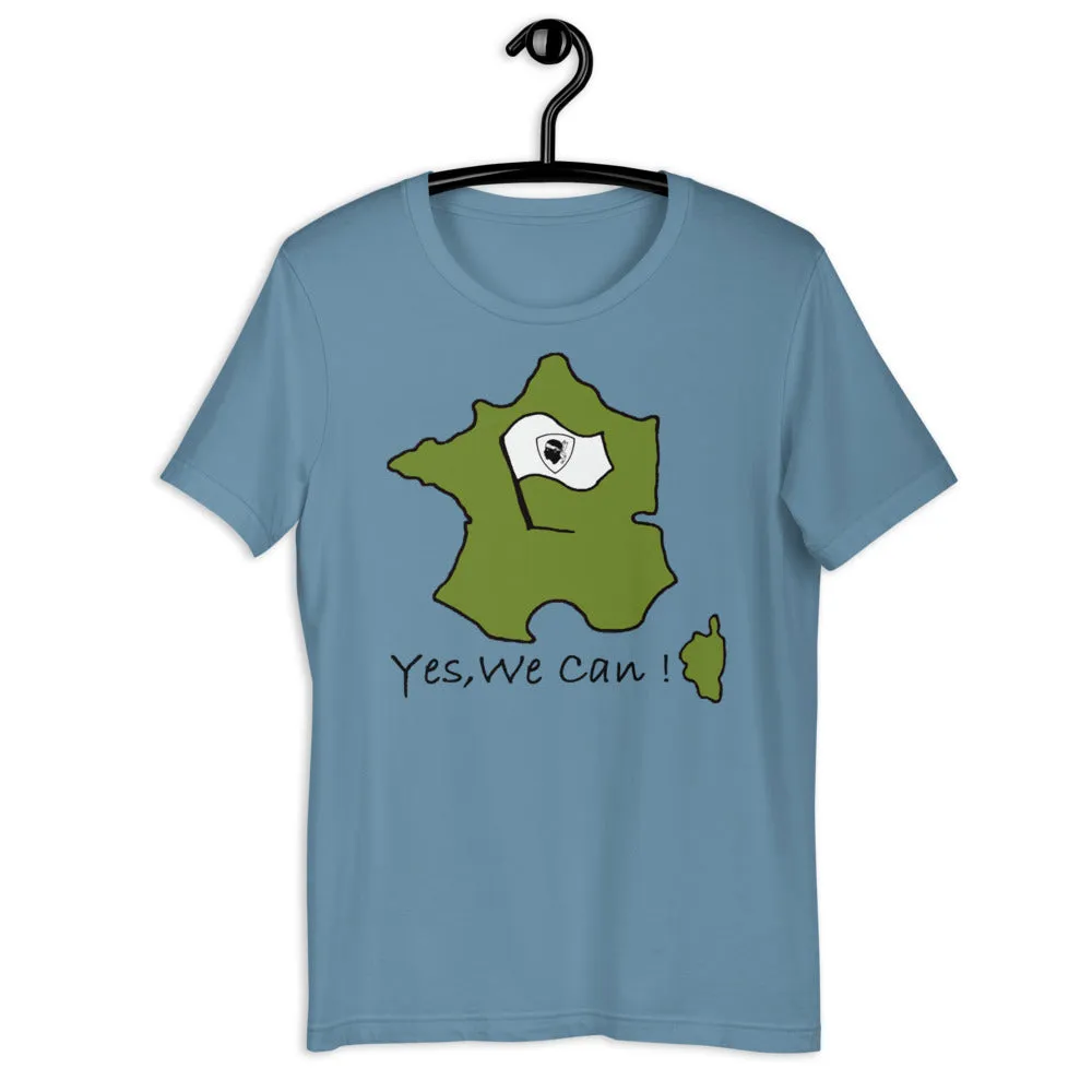 T-shirt Unisexe Yes, We Can !
