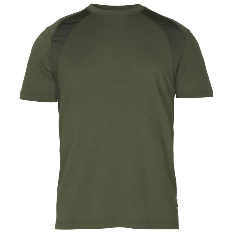TEE SHIRT HOMME PINEWOOD FINNVEDEN AIRVENT FUNCTION - VERT