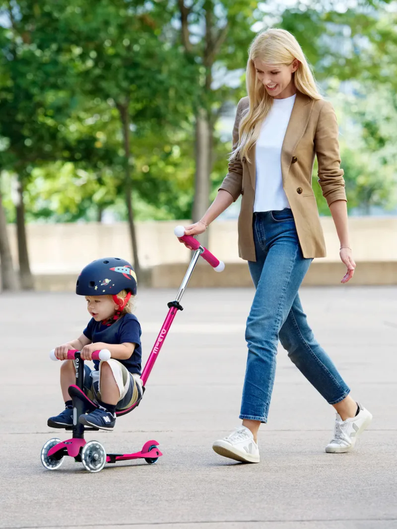 Trottinette évolutive Mini Micro 3en1 Révolution Magic Rose